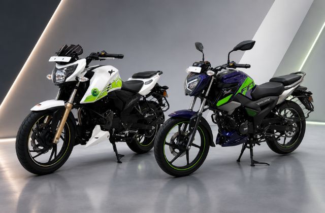 TVS Flex Fuel Motorcycle